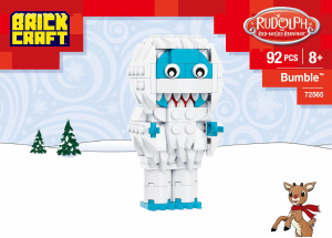 Manual Brickcraft set 72021 Rudolph Bumble