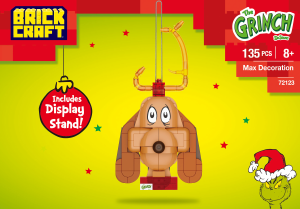 Manual Brickcraft set 72123 The Grinch Max decoration