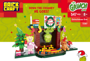 Manual Brickcraft set 72367 The Grinch Grinchmas eve