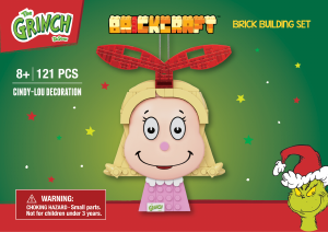 Manual Brickcraft set 72371 The Grinch Cindy-lou sparkling decoration