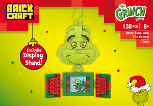 Manual Brickcraft set 72365 The Grinch Story time with The Grinch