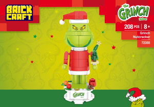 Manual Brickcraft set 72355 The Grinch Grinch nutcracker