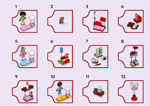 Vadovas Lego set 42668 Friends LEGO Friends 2025 metų advento kalendorius