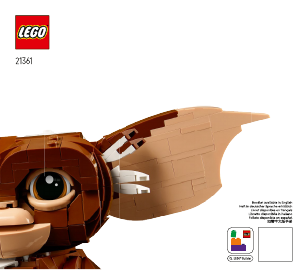 Manual Lego set 21361 Ideas Gremlins - Gizmo
