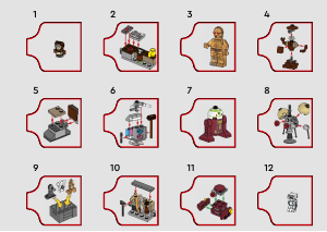 Manuale Lego set 75418 Star Wars Calendario dell’Avvento 2025 LEGO