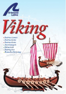 Handleiding Artesanía Latina set 19001 Boatkits Nieuwe Viking