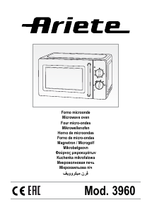 Brugsanvisning Ariete 3960 Mikroovn