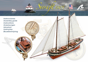 Manual Artesanía Latina set 22110 Boatkits New Swift