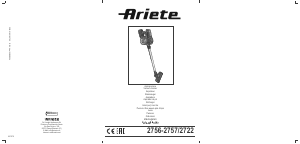 Manual de uso Ariete 2756 Aspirador