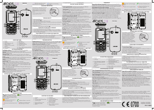 Manual ARCHOS F18 Mobile Phone