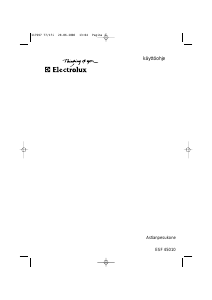 Käyttöohje Electrolux ESF45010 Astianpesukone