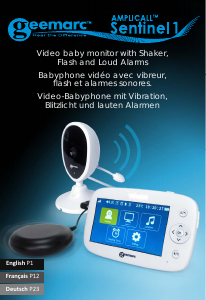 Manual Geemarc Amplicall Sentinel Baby Monitor