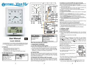Handleiding Geemarc Viso 50 Klok