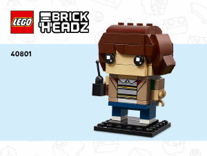 Manuál Lego set 40801 Brickheadz Figurky: Mike, Dustin, Lucas a Will