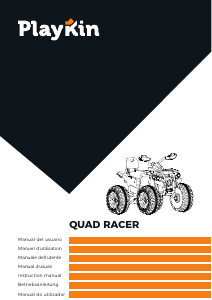 Manual Playkin Quad Racer Carro infantil