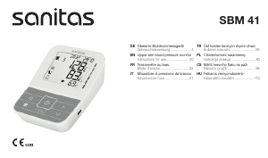 Manual Sanitas SBM 41 Blood Pressure Monitor