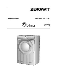 Manuale Zerowatt OZ3 084 Lavatrice