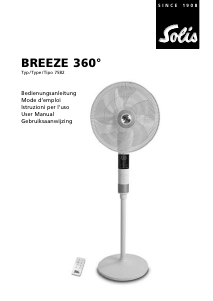 Mode d’emploi Solis 7582 Breeze 360 Ventilateur