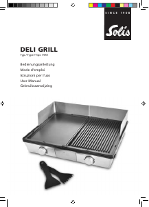 Bedienungsanleitung Solis 7951 Tischgrill