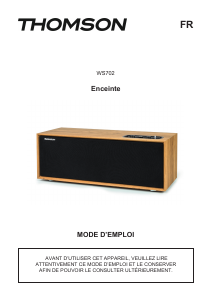 Manual Thomson WS702 Altifalante