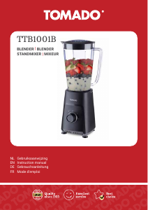 Bedienungsanleitung Tomado TTB1001B Standmixer