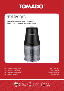 Bruksanvisning Tomado TCH2001B Minihackare
