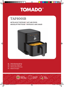Mode d’emploi Tomado TAF6001B Friteuse