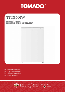 Bedienungsanleitung Tomado TFT5501W Gefrierschrank
