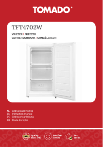 Bedienungsanleitung Tomado TFT4702W Gefrierschrank