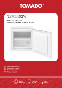 Bedienungsanleitung Tomado TFM4402W Gefrierschrank