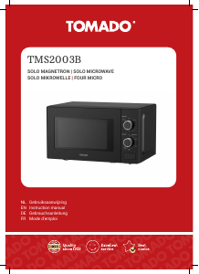 Bedienungsanleitung Tomado TMS2003B Mikrowelle