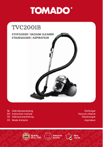 Mode d’emploi Tomado TVC2001B Aspirateur