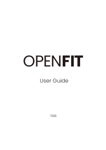 Handleiding Shokz OpenFit Koptelefoon