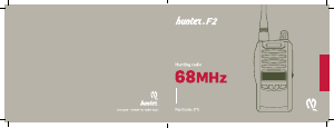 Käyttöohje Hunter F2 Kannettava radiopuhelin