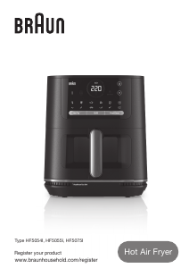 Bedienungsanleitung Braun HF 5054I Fritteuse