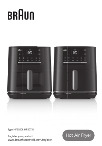 Bedienungsanleitung Braun HF 5073I Fritteuse
