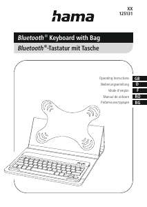 Manual Hama 00125131 Tastatură
