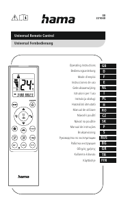 Manual Hama 00221040 Comando remoto