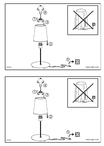 Kasutusjuhend Eglo 390294 Lamp