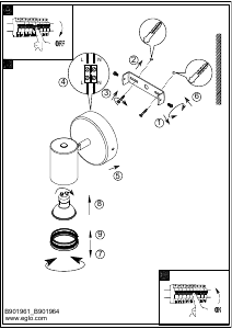 Kasutusjuhend Eglo 901964 Lamp