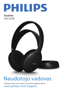 Vadovas Philips SHC3200 Ausinės