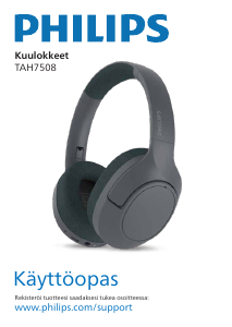 Käyttöohje Philips TAH7508BK Kuuloke