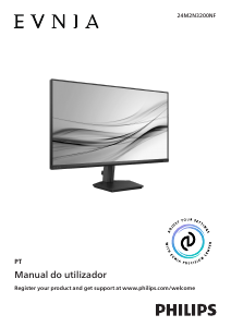 Manual Philips 24M2N3200NF Evnia Monitor LED