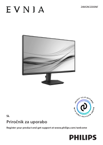 Priročnik Philips 24M2N3200NF Evnia LED-zaslon
