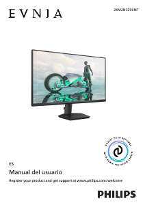 Manual de uso Philips 24M2N3200NF Evnia Monitor de LED