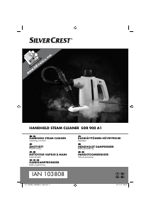 Mode d’emploi SilverCrest SDR 900 A1 Nettoyeur vapeur