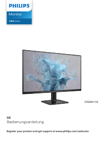 Bedienungsanleitung Philips 27E2N1110 LED monitor