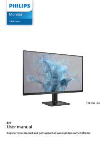 Manual Philips 27E2N1110 LED Monitor