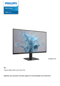 Priročnik Philips 27E2N1110 LED-zaslon
