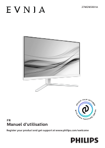 Mode d’emploi Philips 27M2N5901A Evnia Moniteur LED